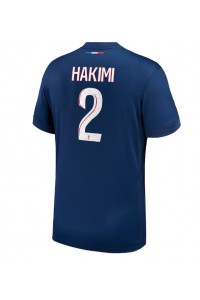 Paris Saint-Germain Achraf Hakimi #2 Jalkapallovaatteet Kotipaita 2024-25 Lyhythihainen